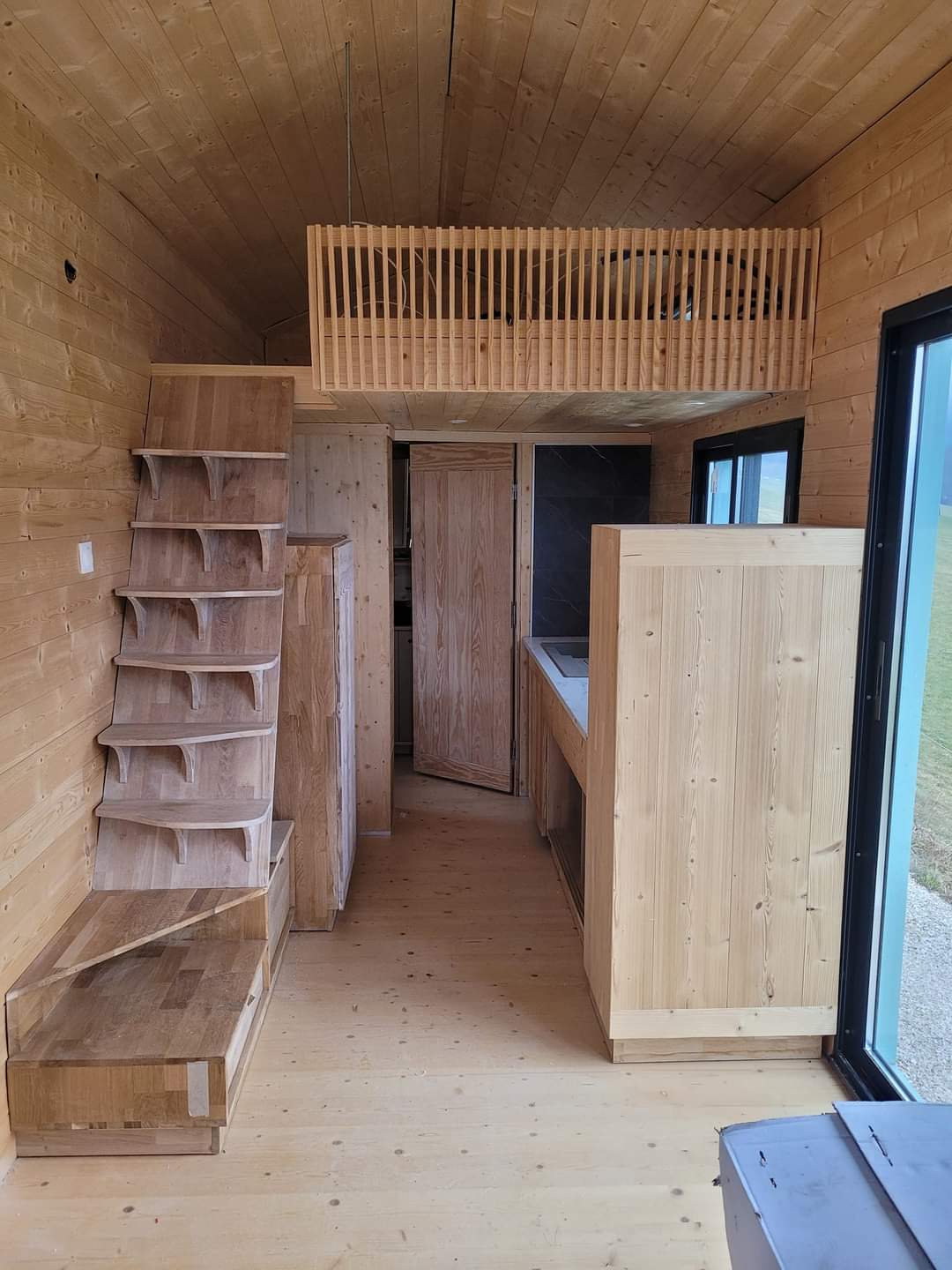 intérieur d'une tiny house